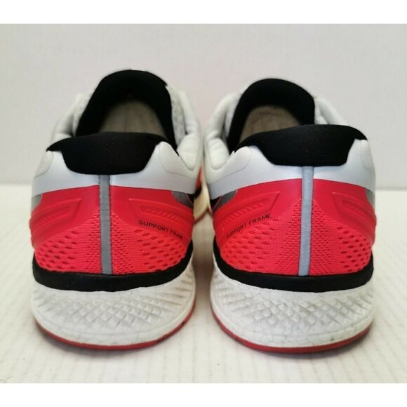 Saucony Women's Triumph Iso 4 Vizi Red/Black/White Running Shoes Size 8.5 Medium - Picture 3 of 6